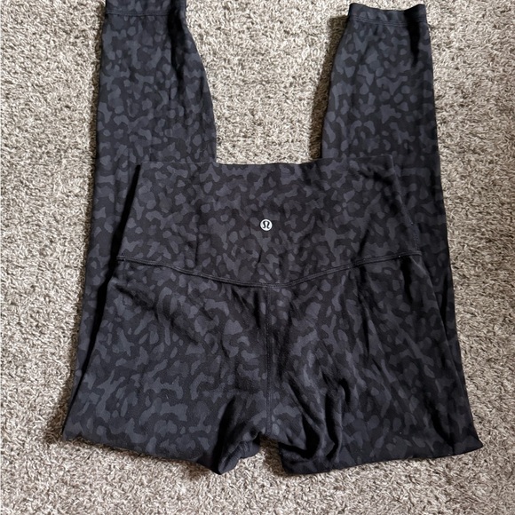 lululemon athletica Pants - lululemon Black High-Rise Leggings with Subtle Texture